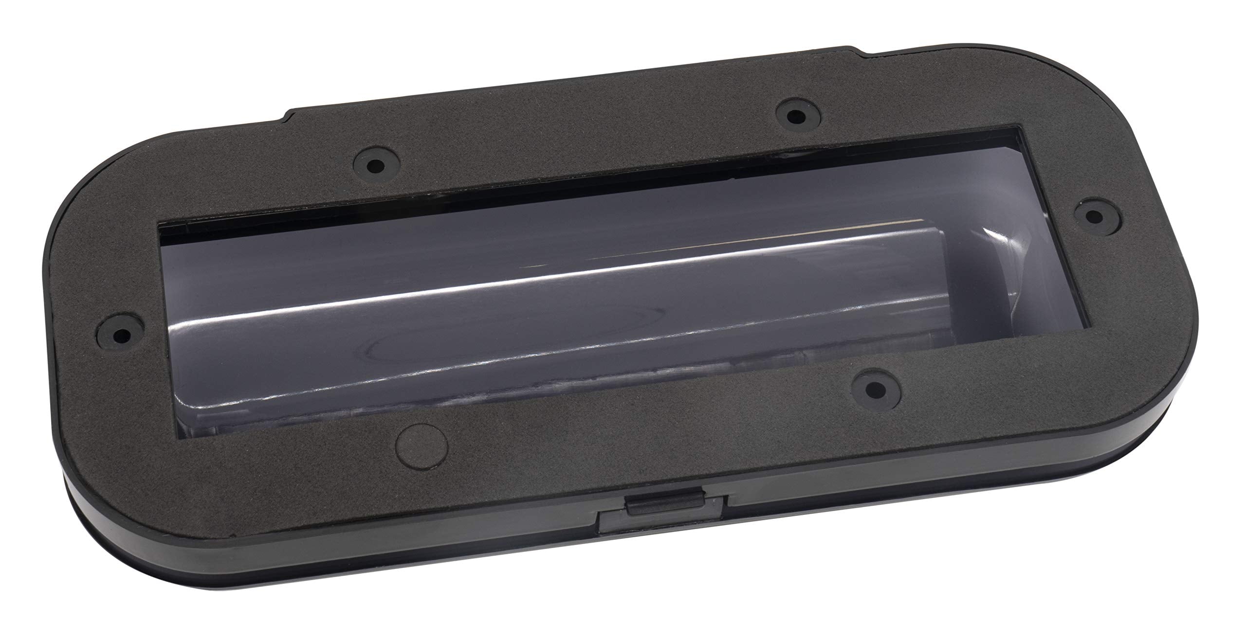 Belva Bmrc1B Flip Up Black Water Resistant Marine Radio Cover/Radio Splash Guard